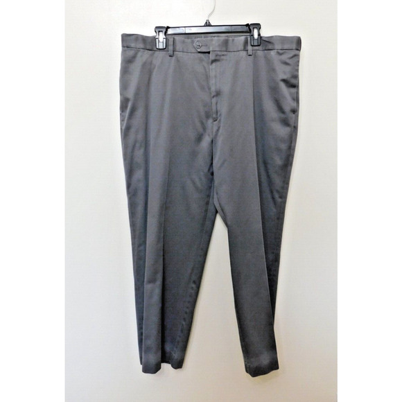 Perry Ellis Gray Men's Portfolio Straight Leg Pants 40X29 - Picture 1 of 3
